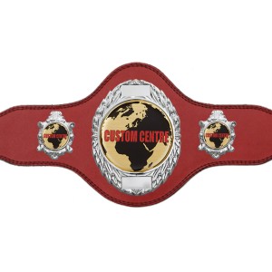 SILVER LEAF CUSTOM CHAMPIONSHIP BELT  ***BEST SELLER***